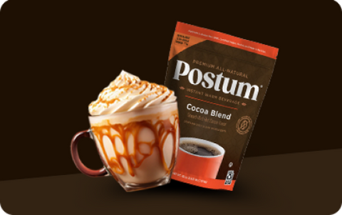 Cradle a comforting cup of Postum