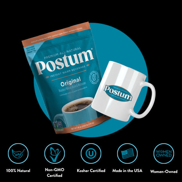 Postum Tea Postum Original Pouch | Caffeine-Free Coffee Alternative