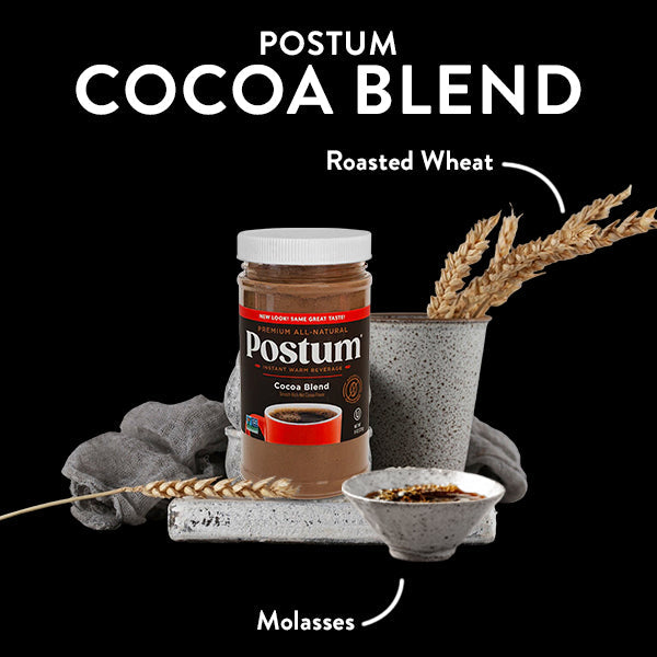Postum Postum Cocoa Blend Jar | Caffeine-Free Substitute