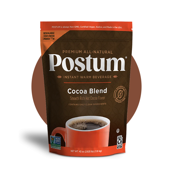 Postum Postum Cocoa Blend Pouch | Velvety Caffeine-Free Indulgence